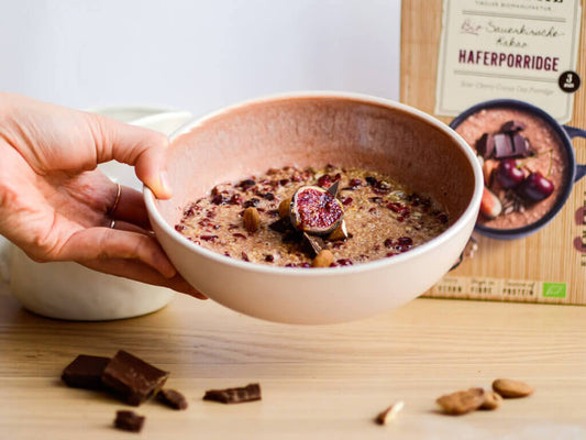How many calories does porridge have