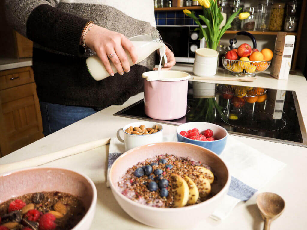 préparation de bouillie à la vitamine B