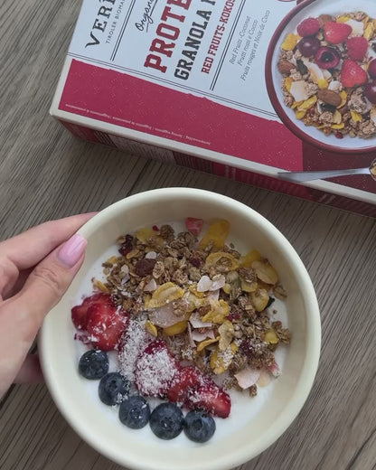 Bio Protein Granola Mix Red Fruits-Kokos